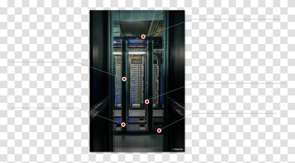 Server Rack Snyat So Servernoj Avtomati, Computer, Electronics, Hardware Transparent Png
