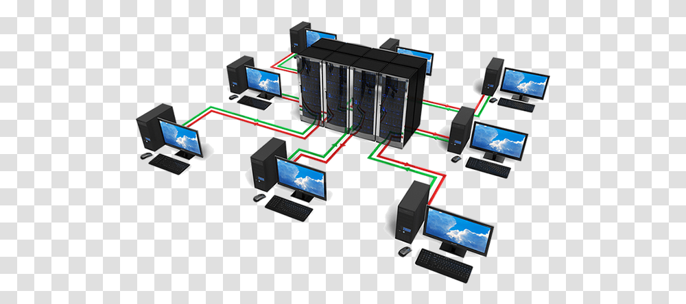 Servers Computer, Electronics, Network, Hardware, Wiring Transparent Png