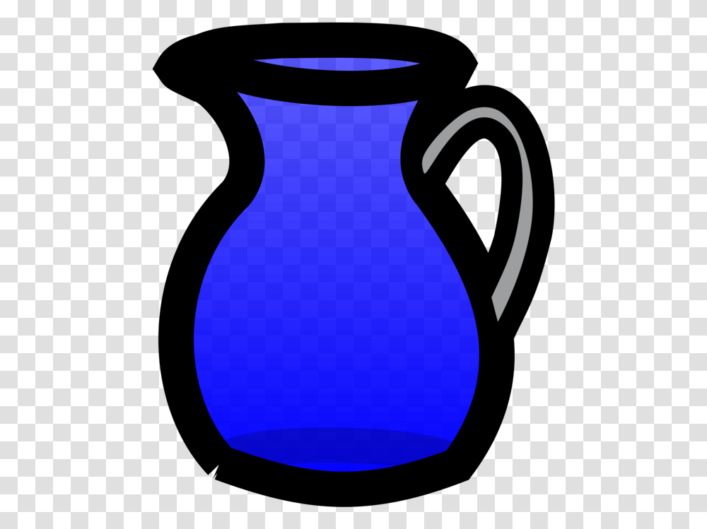 Serveware Jug Electric Blue Clipart Jug Clipart, Jar, Vase, Pottery, Water Jug Transparent Png