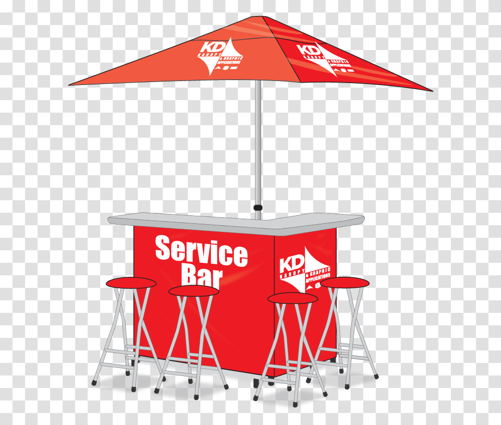 Service Bar Umbrella, Kiosk, Canopy, Patio Umbrella, Garden Umbrella Transparent Png