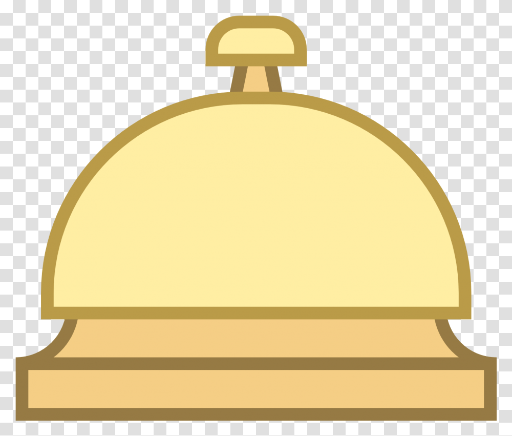 Service Bell Icon Illustration, Lamp, Scroll, Hat Transparent Png