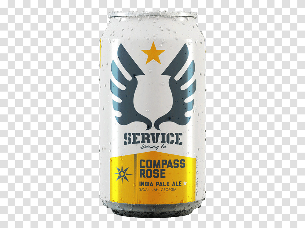 Service Compass Rose Ipa Service Ground Pounder Pale Ale, Tin, Can, Beverage, Drink Transparent Png