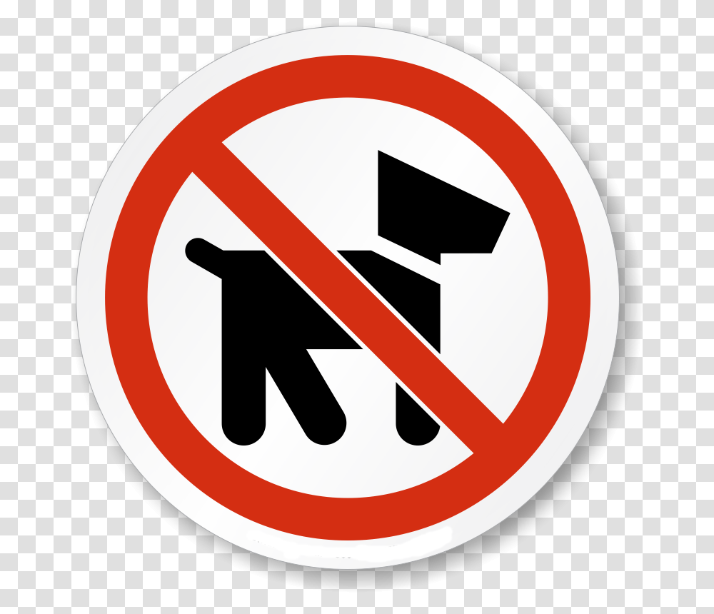 Service Dog, Road Sign, Stopsign Transparent Png