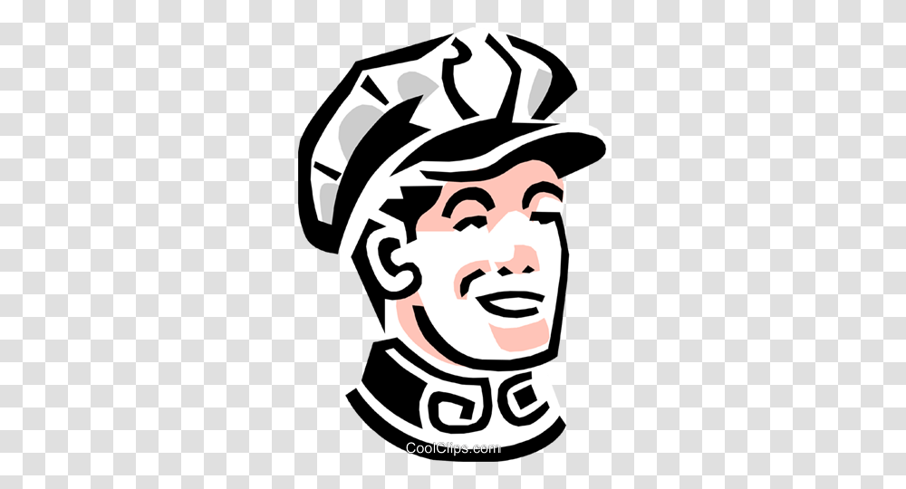 Service Industry Man Royalty Free Vector Clip Art Illustration, Face, Label Transparent Png