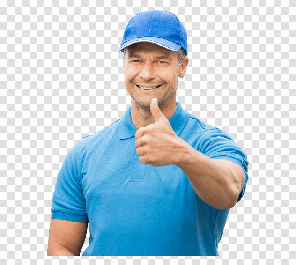 Service Pool Guy, Person, Human, Thumbs Up Transparent Png