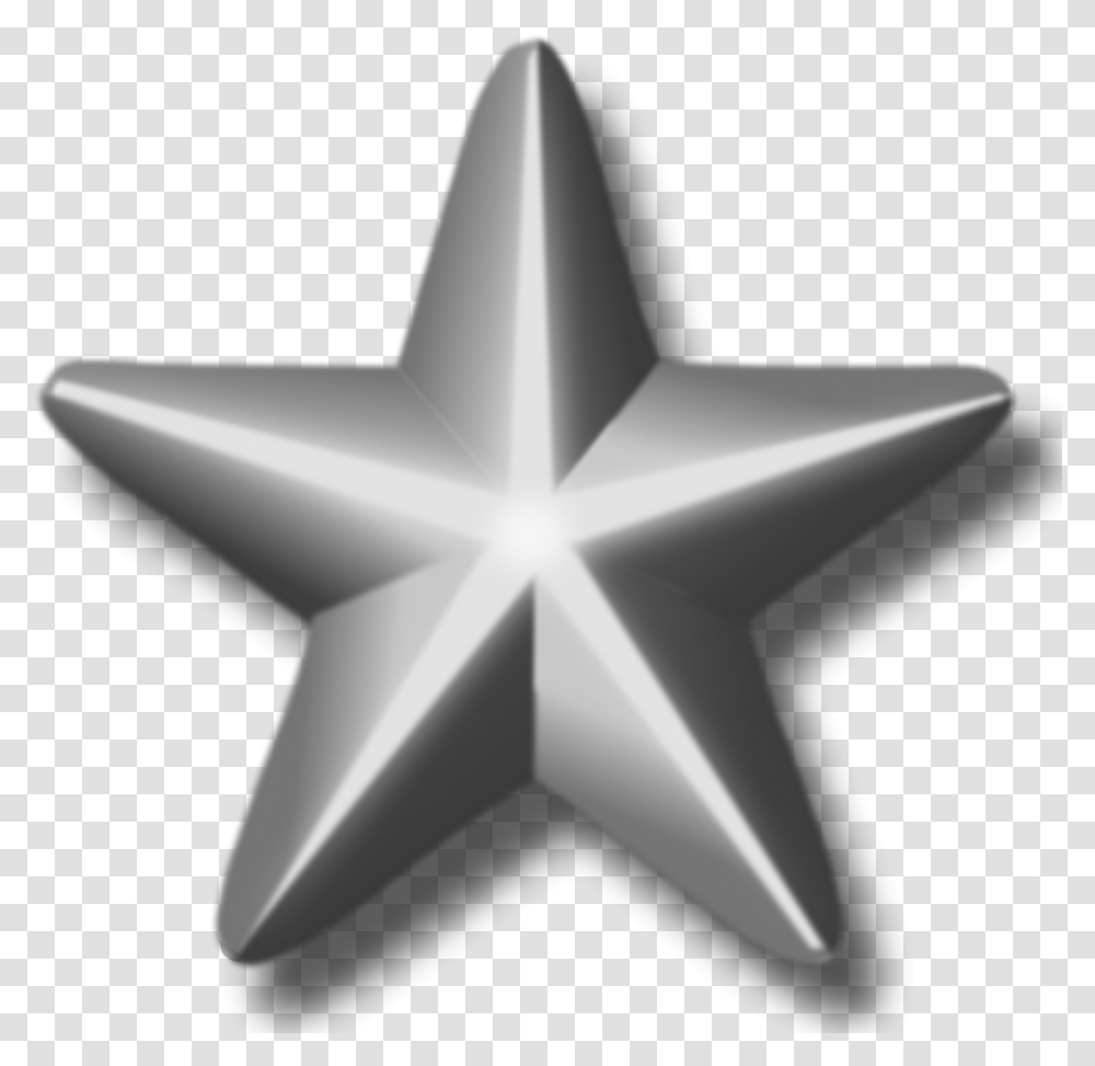 Service Silver Star Image Silver Star, Symbol, Star Symbol, Sink Faucet, Ceiling Fan Transparent Png