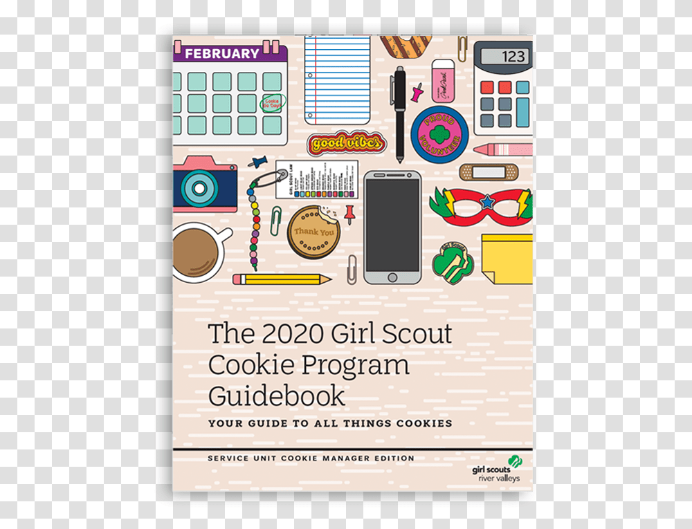 Service Unit Cookie Manager Guide Girl Scout Cookie Order Form 2020 Printable, Mobile Phone, Electronics, Advertisement, Poster Transparent Png