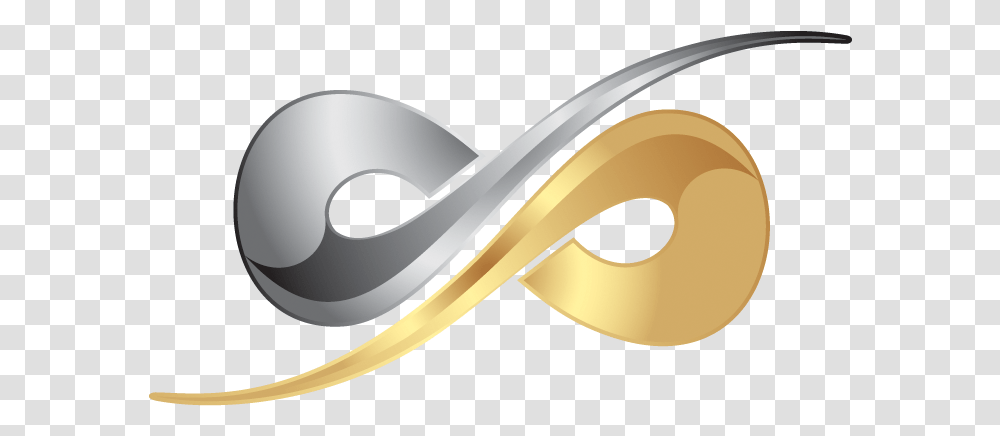 Services Newinfinity Symbol Only Gold Infinity Symbol, Weapon, Weaponry, Blade, Knife Transparent Png