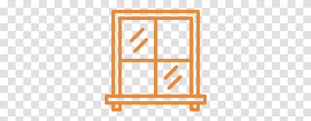 Services - Twin Cities Handyman Door Window Icon Orange, Picture Window, Label, Text Transparent Png