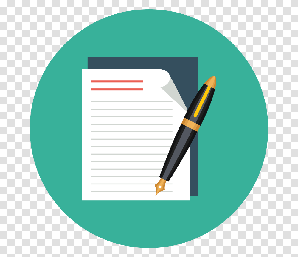 Services - Enterprise Title Agency Icon, Text, Pen, Page, Diary Transparent Png