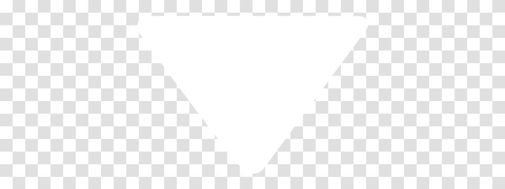 Servicesbig Drop Down White Icon, Triangle, Plectrum Transparent Png