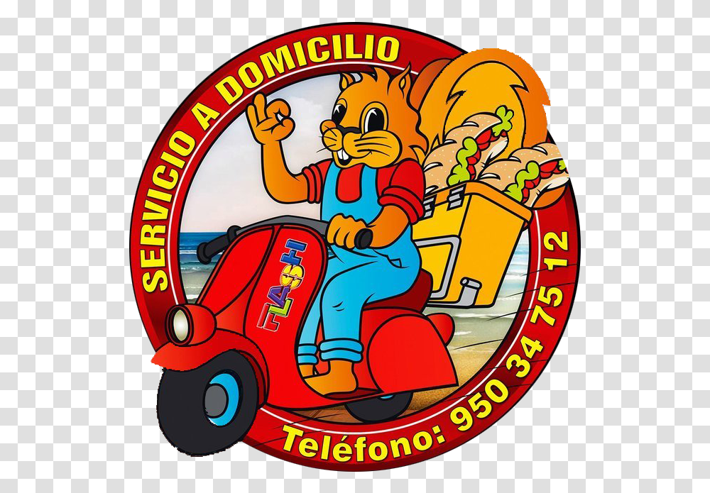 Servicio A Domicilio Cartoon, Label, Logo Transparent Png