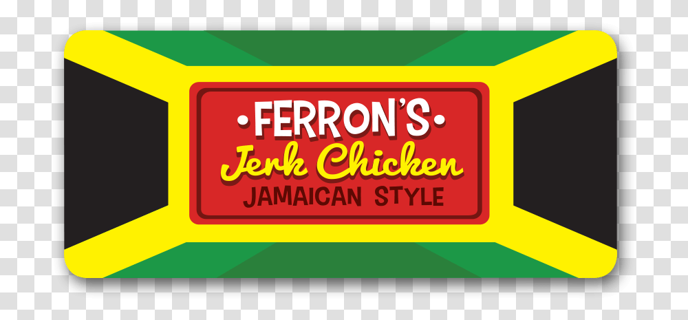 Servicio A Domicilio Ferron's Jerk Chicken, Label, Plant, Bazaar Transparent Png