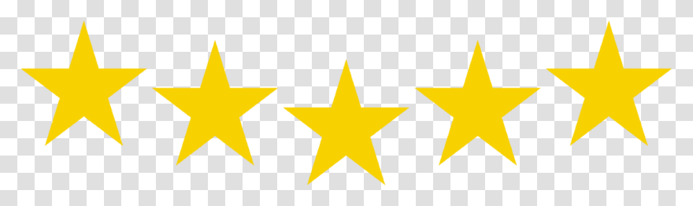 Servicio De Cinco Estrellas Amarillas 5 Star Rating Clipart, Star Symbol, Lighting Transparent Png