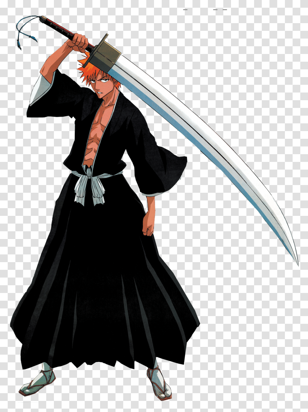 Servidor Bleach Ichigo First Sword, Apparel, Person, Human Transparent Png