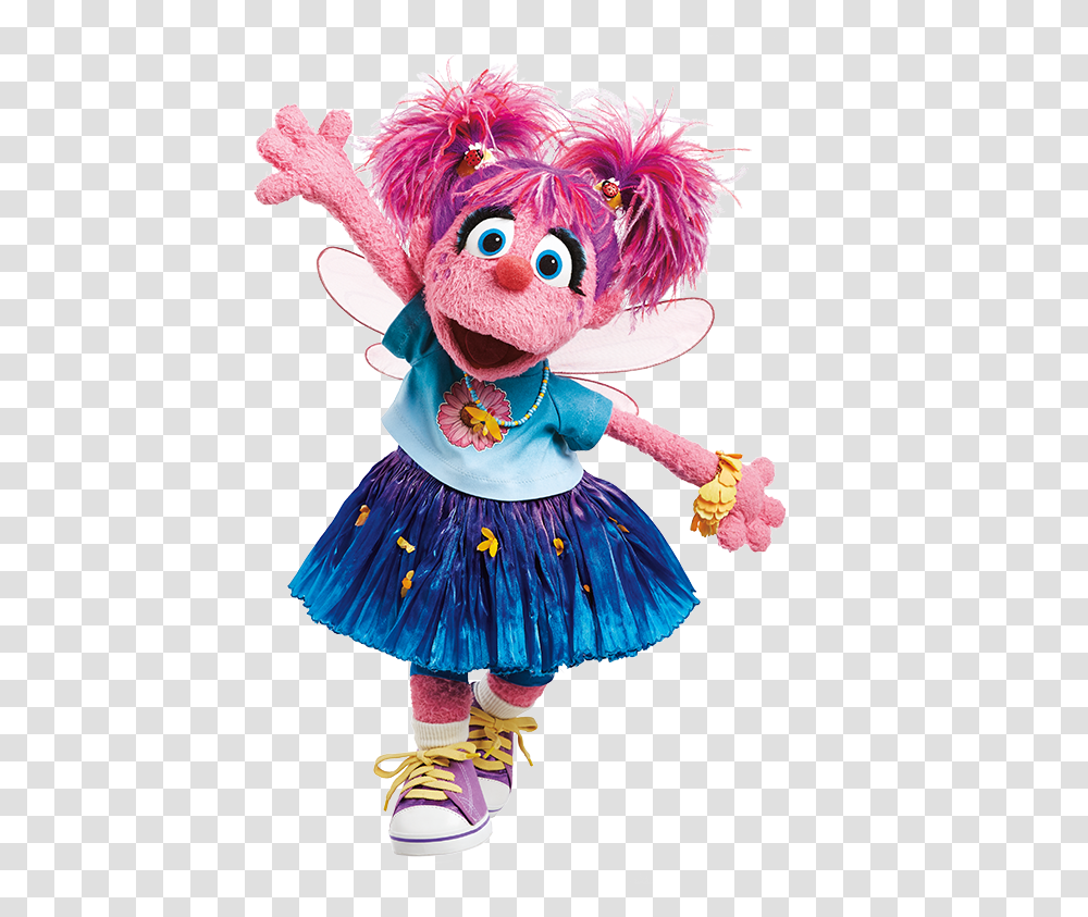 Sesame Street Abby Cadabby, Toy, Plush, Doll, Costume Transparent Png