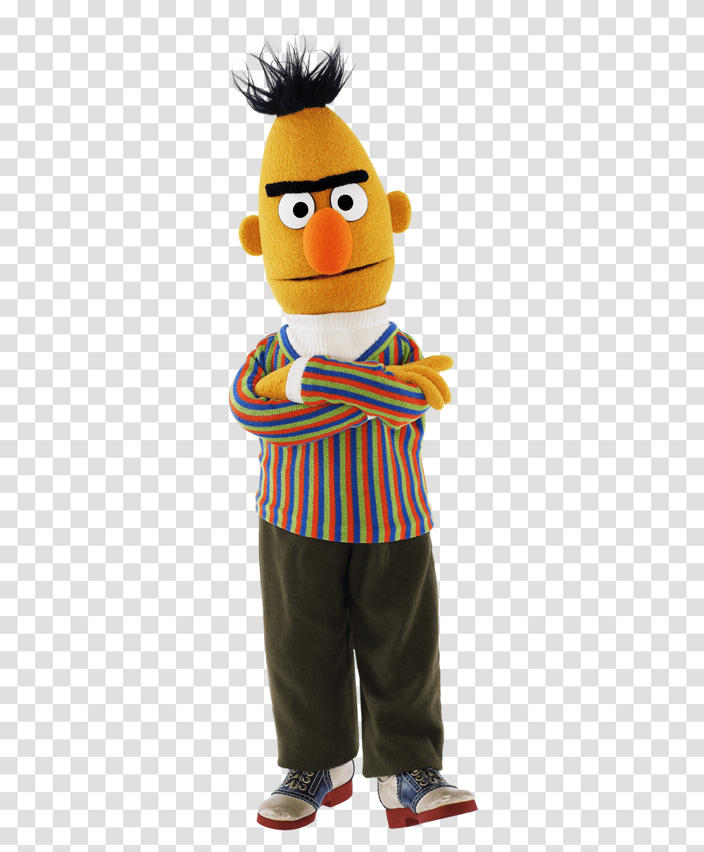Sesame Street Bert Frowning Clip Arts Bert From Sesame Street Frowning, Apparel, Person, Human Transparent Png