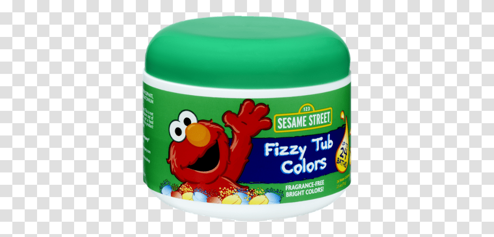 Sesame Street Fizzy Tub Colors, Birthday Cake, Dessert, Food, Jar Transparent Png