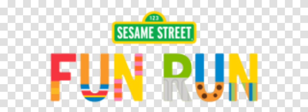 Sesame Street Fun Run With Wucf, Label, Alphabet, Number Transparent Png
