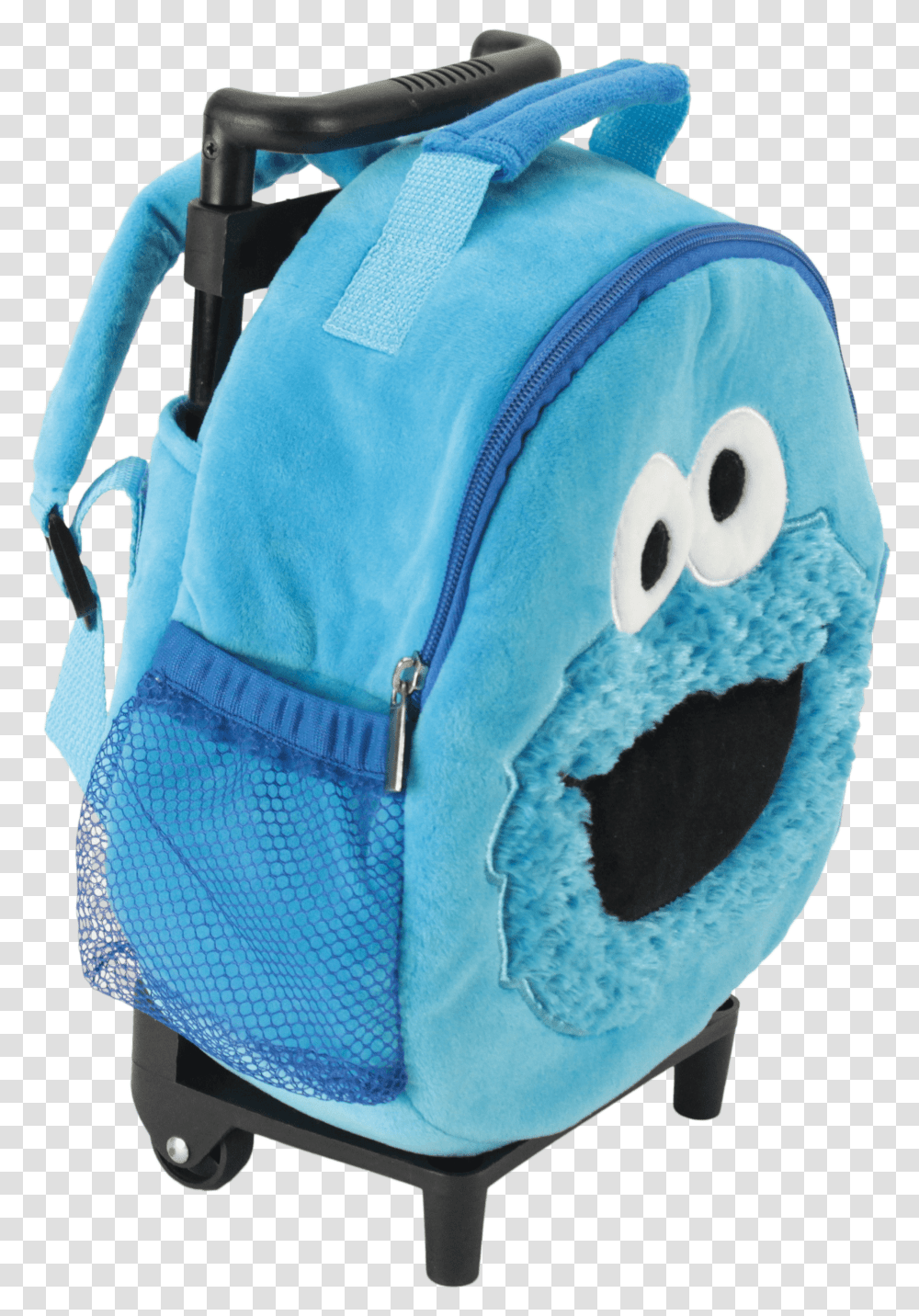 Sesame Street Happy Trolley Cookie Monster Hiking Equipment, Backpack, Bag Transparent Png