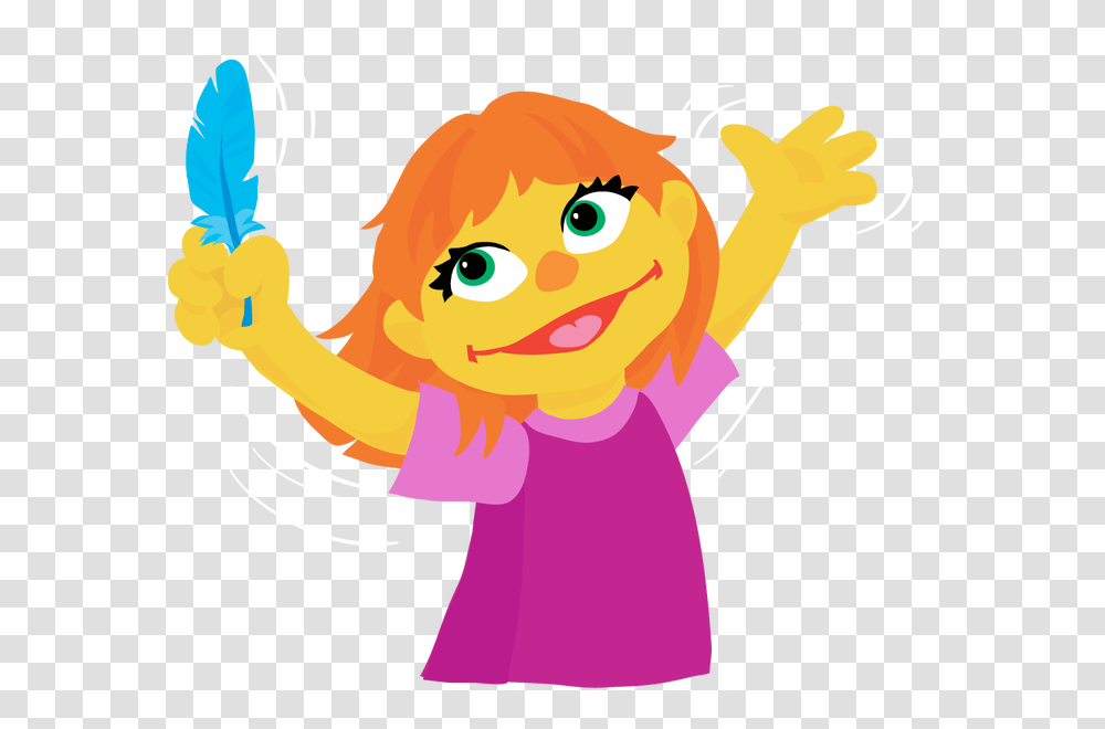 Sesame Street Introduces A New Muppet Character With Autism, Person, Female, Outdoors Transparent Png