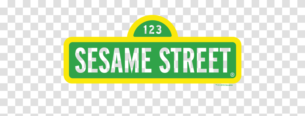 Sesame Street Logo Mens Regular Fit T Shirt, Transportation, Number Transparent Png