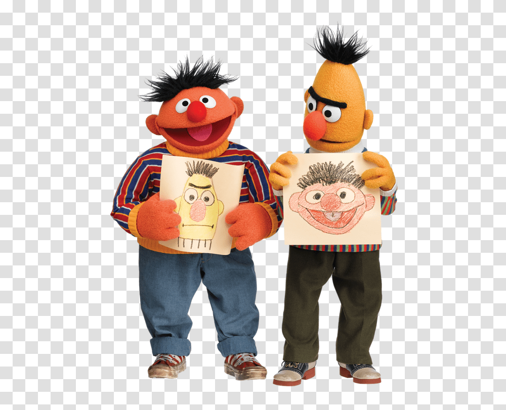 Sesame Street Muppets Bert And Ernie, Shoe, Footwear, Clothing, Apparel Transparent Png