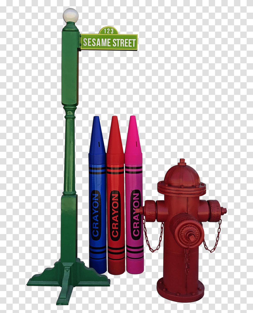Sesame Street Package Illustration, Fire Hydrant Transparent Png