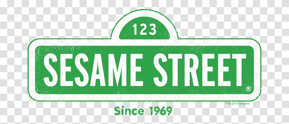 Sesame Street Sign, Number, Label Transparent Png