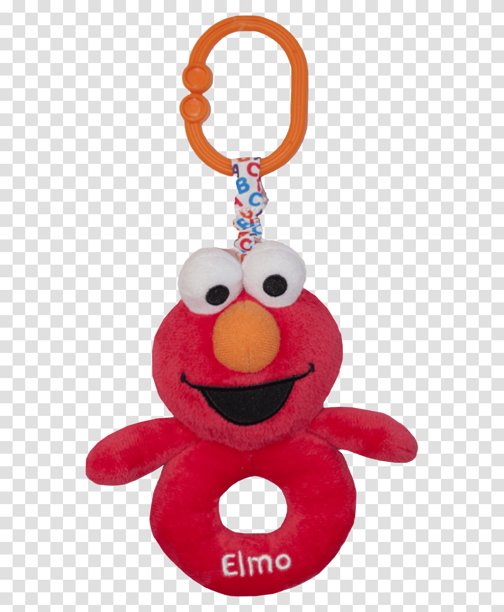 Sesame Street Stuffed Toy, Plush, Rattle Transparent Png