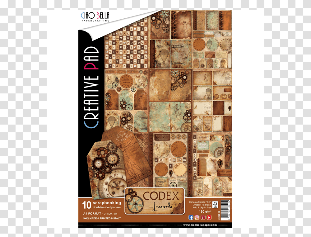 Set 8 Papeles Codex Paper, Poster, Advertisement, Collage, Flyer Transparent Png