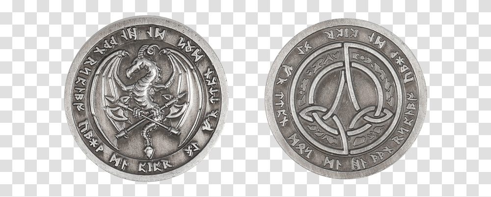 Set Of 10 Silver Fire Larp Coins Illustration, Dime, Money, Clock Tower, Architecture Transparent Png