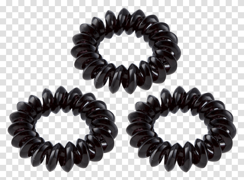 Set Of 3 Coil Hair Ties Earrings, Plant, Screw, Machine, Fruit Transparent Png