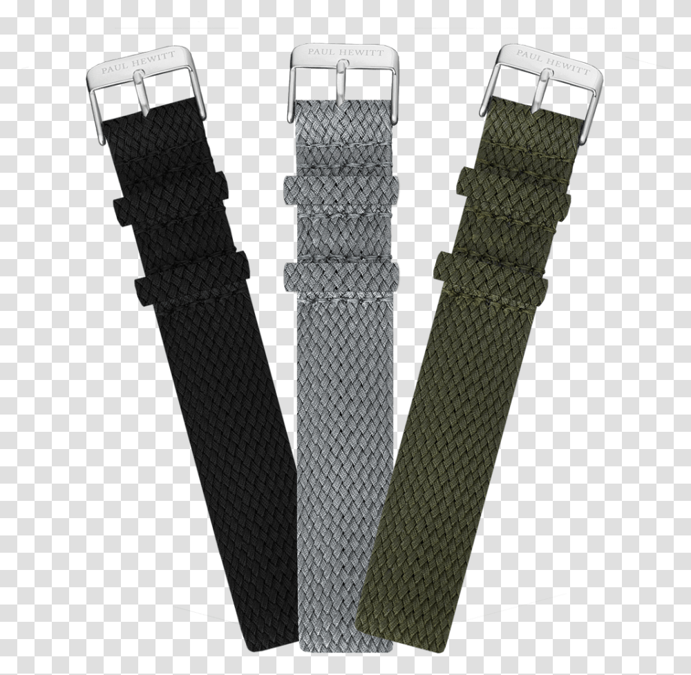 Set Of 3 Perlon Watch Straps Stainless Steel Combination Ii Strap, Buckle, Accessories, Accessory, Belt Transparent Png