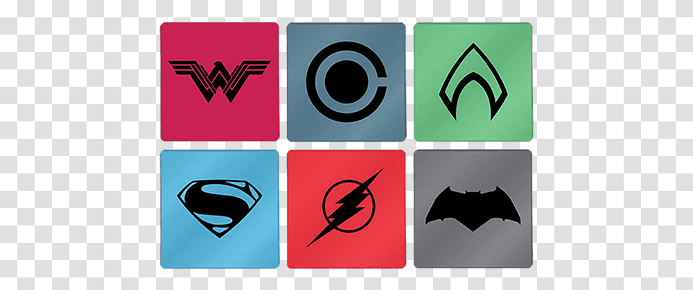 Set Of 6 Justice League Superman Batman Wonder Woman Superman Logo, Scissors, Blade, Weapon, Weaponry Transparent Png