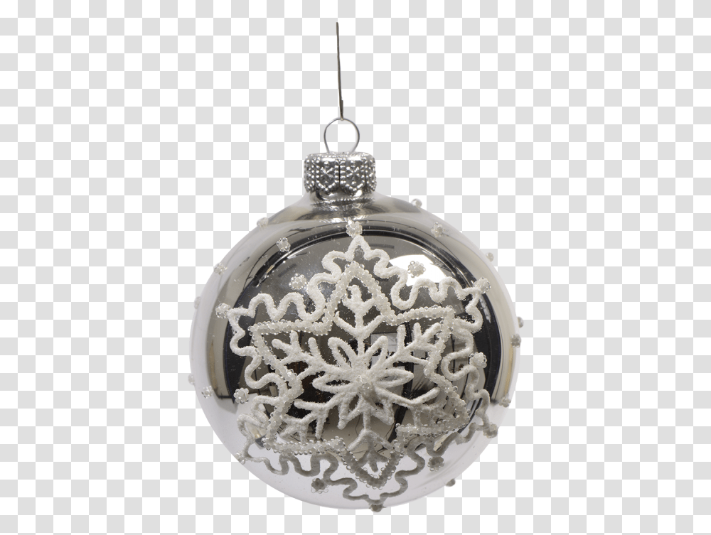 Set Of 6 Silver Christmas Baubles Solid, Pendant, Accessories, Accessory, Ornament Transparent Png