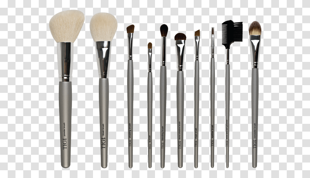 Set Of Makeup Brushes Clip Arts Makeup Brushes Set, Tool Transparent Png