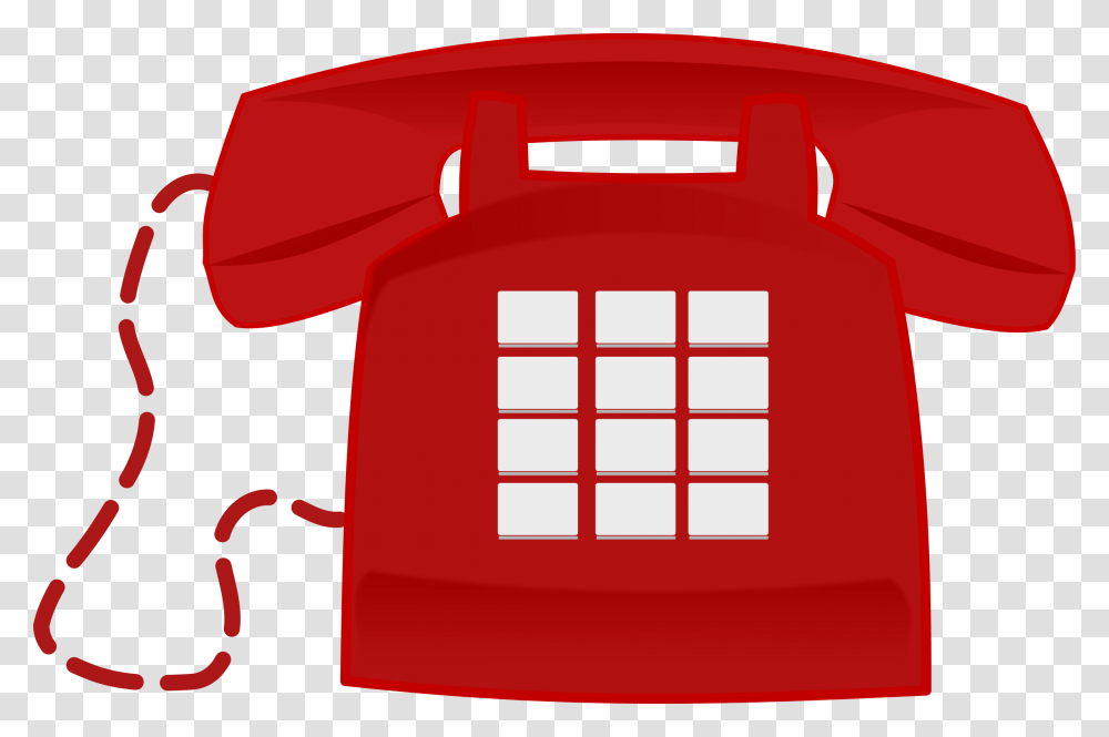 Set Use Red Phone Clipart Image Telephone Clipart, Electronics, Dial Telephone, Mailbox, Letterbox Transparent Png