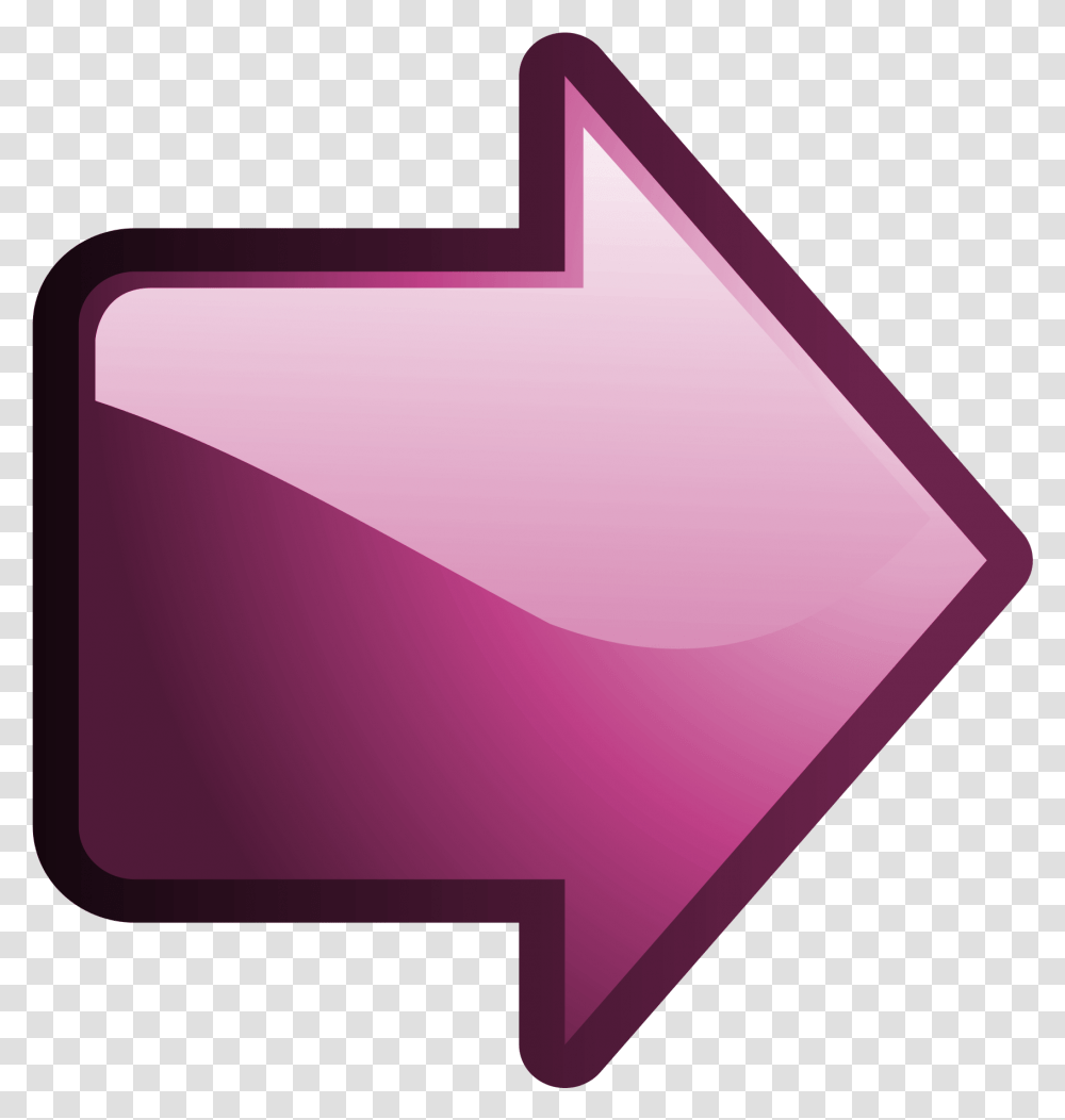 Seta Azul Clip Art Library Pink Arrow Icon Background, Purple, Mailbox, Letterbox, Triangle Transparent Png