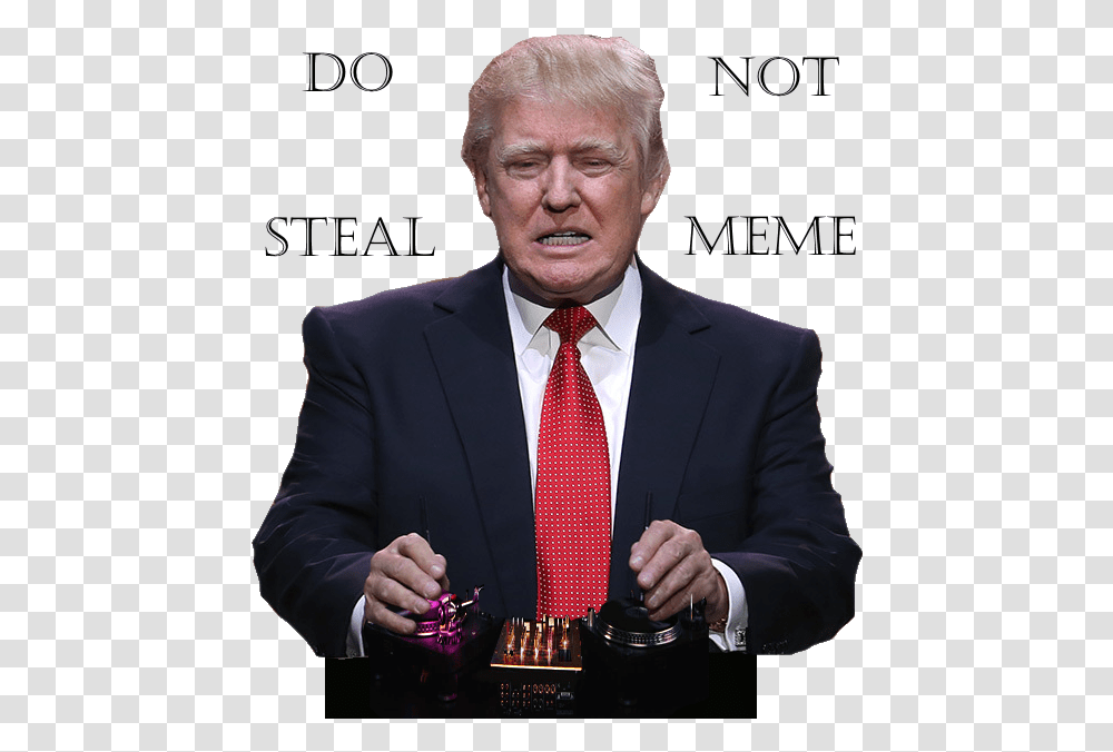Seth Rogen Trump Big Words Meme, Tie, Accessories, Suit, Coat Transparent Png