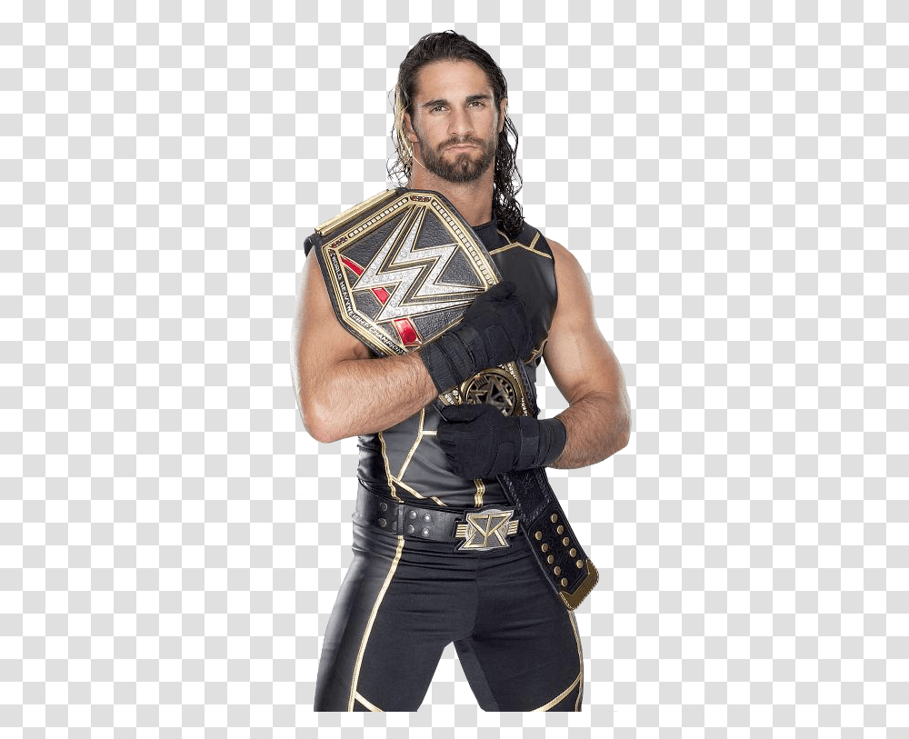 Seth Rollin Wwe Championship, Person, Costume, People Transparent Png