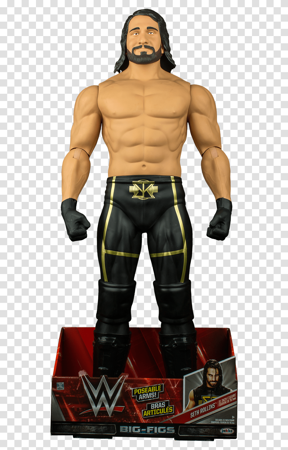Seth Rollins 31 Inch, Person, Human, Hand, Arm Transparent Png