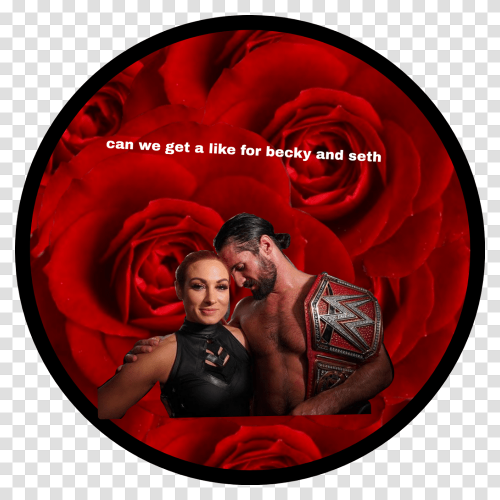 Seth Rollins And Becky Lynch, Skin, Person, Rose, Flower Transparent Png