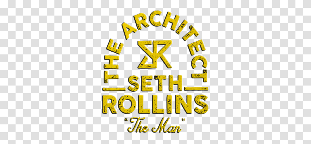 Seth Rollins Embossed Logo Dot, Alphabet, Text, Flyer, Symbol Transparent Png