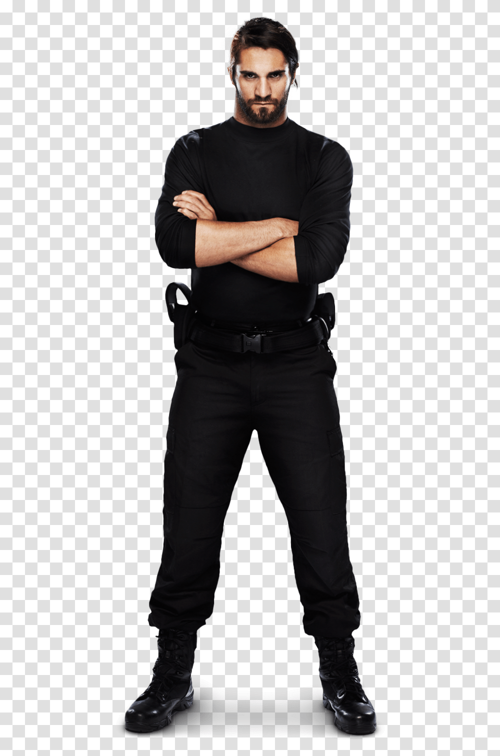 Seth Rollins Full Body, Person, Military Uniform, Officer, Pants Transparent Png
