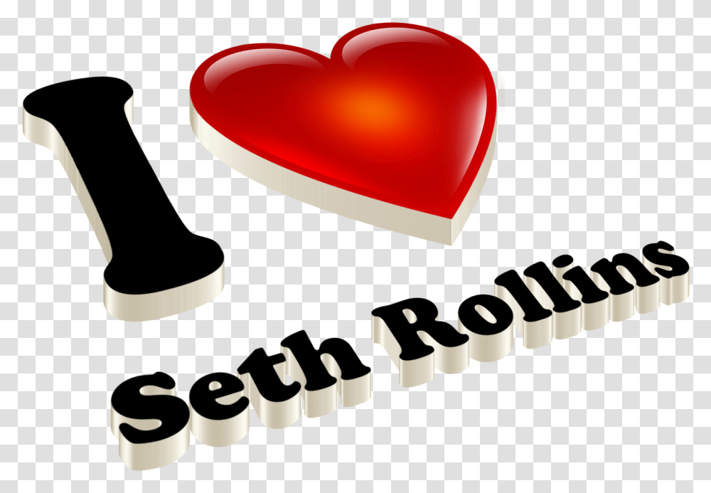 Seth Rollins Heart Name, Clothing, Apparel, Game, Text Transparent Png