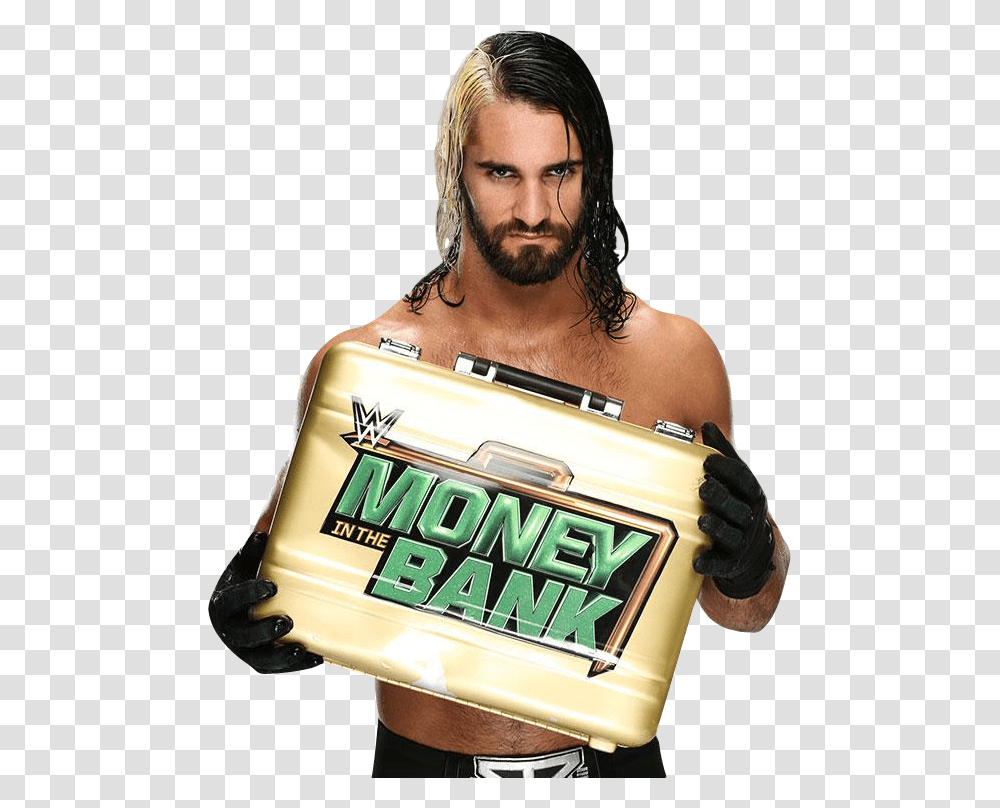 Seth Rollins Money In The Bank Money In The Bank 2015, Person, Face, Man Transparent Png