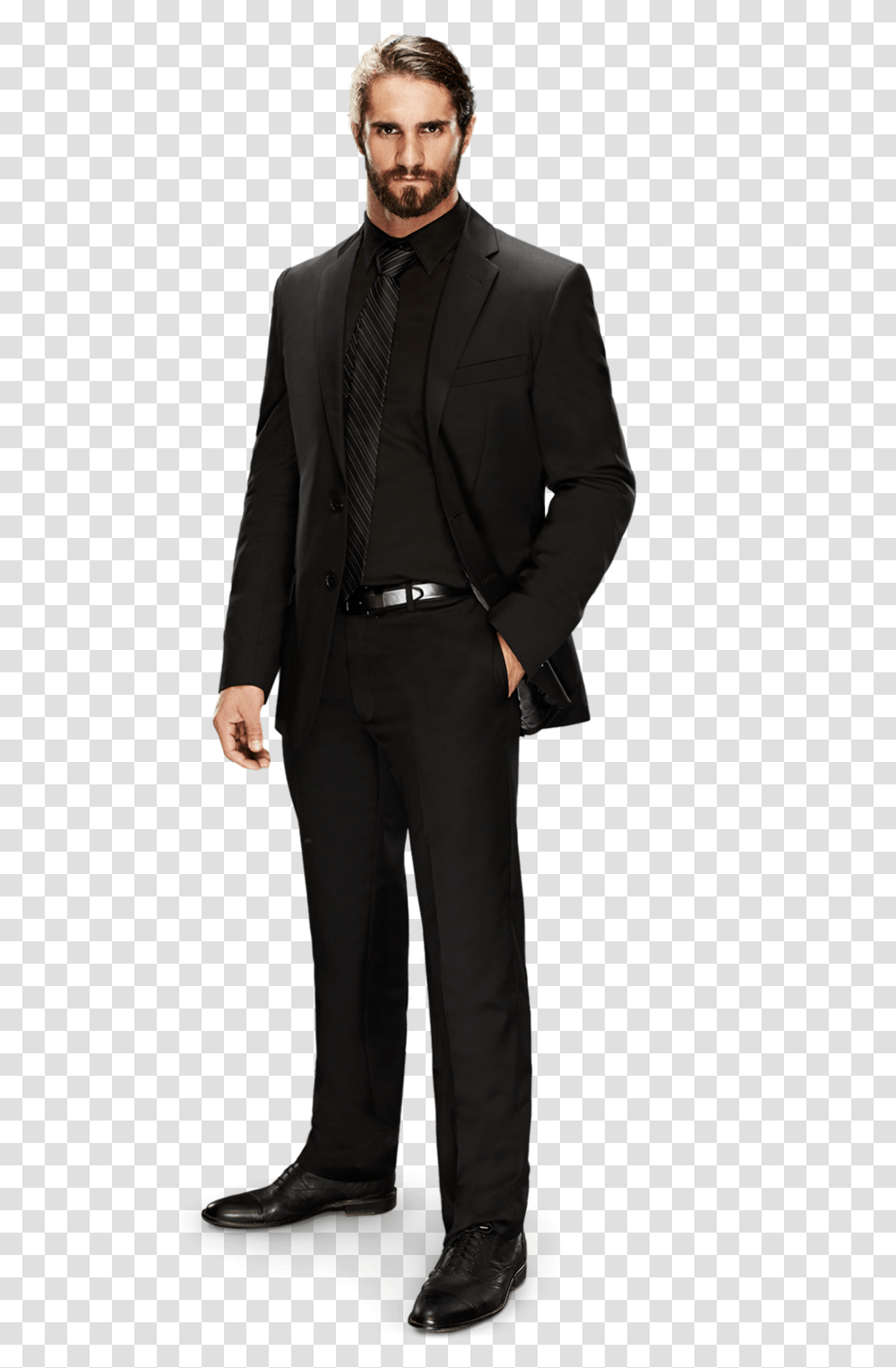Seth Rollins Suit, Overcoat, Apparel, Person Transparent Png
