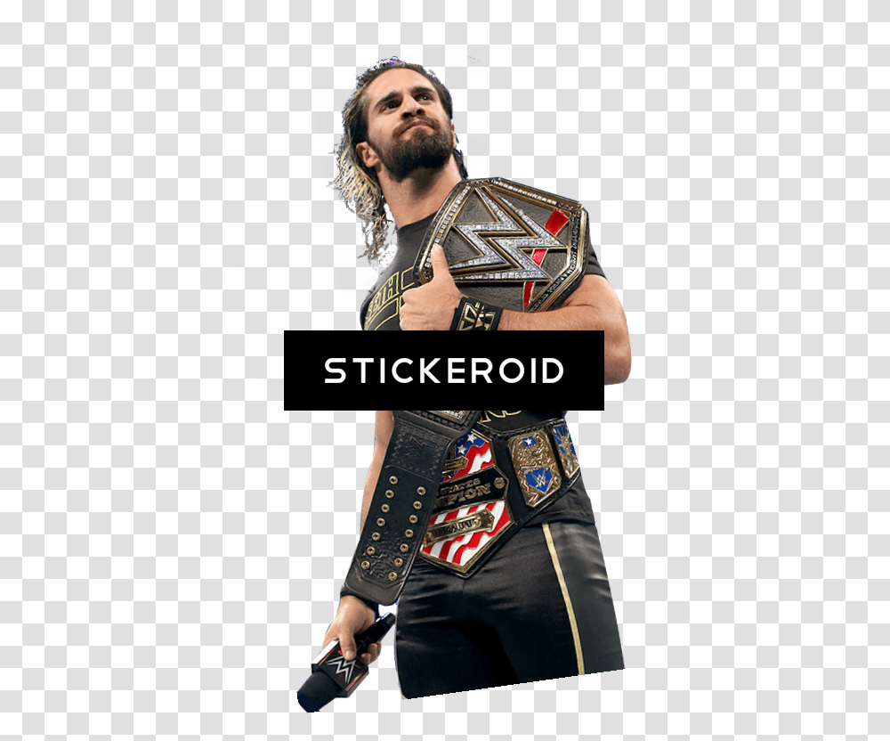 Seth Rollins Wwe Seth Rollins No Backgrounf, Person, Pants, Face Transparent Png
