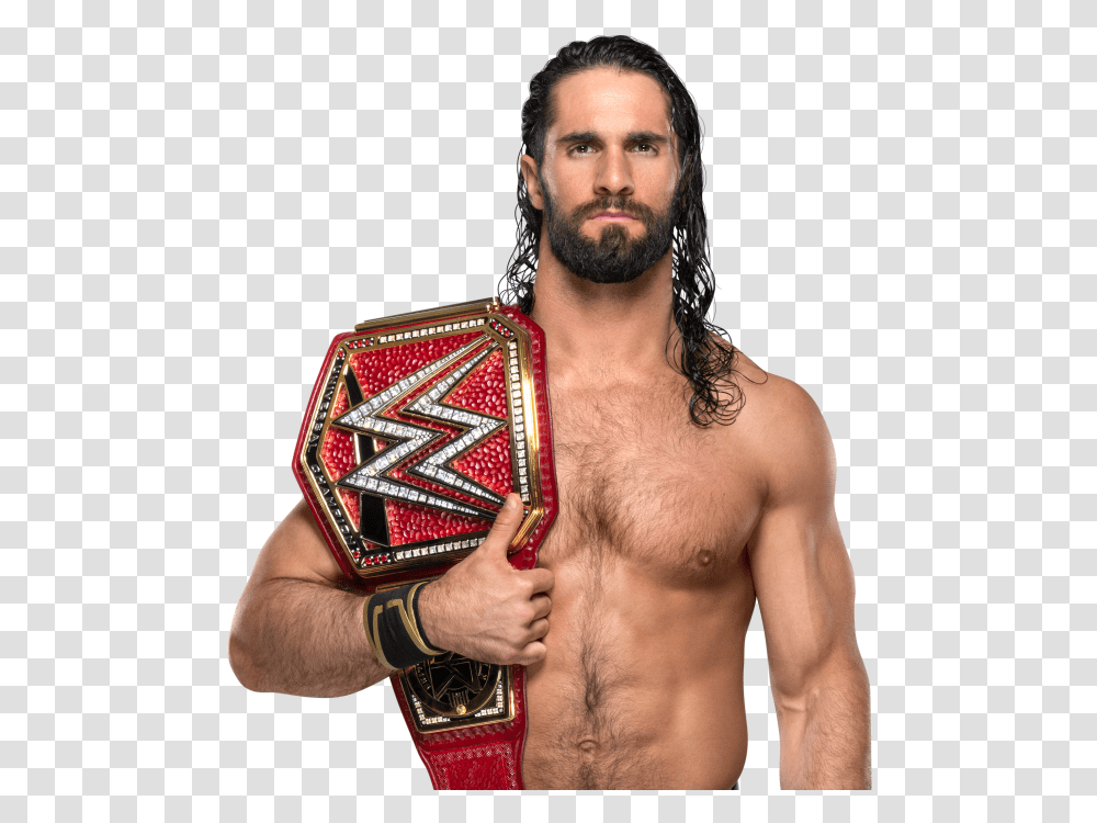 Sethrollins Seth Rollins With Universal Championship, Person, Human, Skin, Face Transparent Png